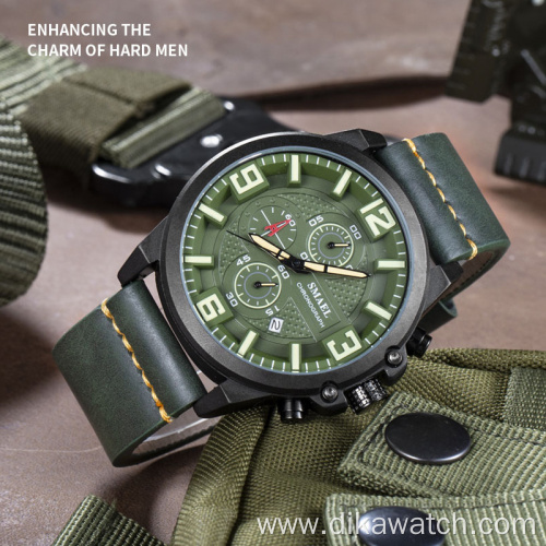 SMAEL Men Watches Top Brand Luxury Waterproof